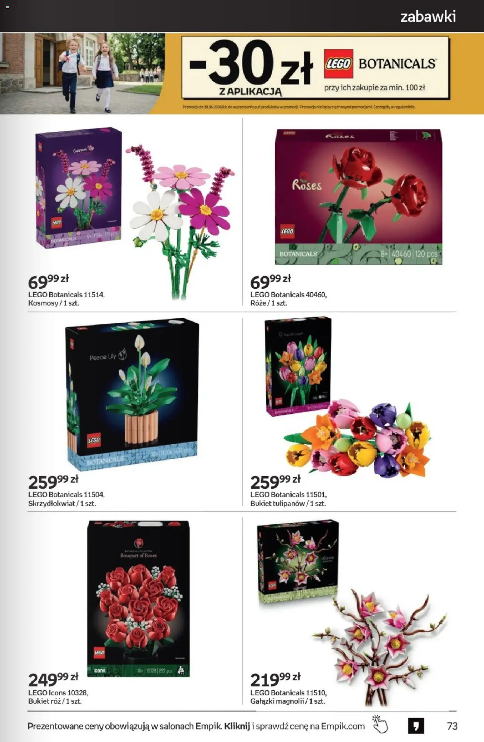 Empik promocje od 17.06.2026 | Strona: 73 | Produkty: Lego, Róż