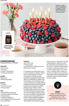 K-Citymarket-mainoslehti voimassa 06.05.2026 alkaen | Sivu: 50 | Tuotteet: Vadelma, Voi, Munat, Kerma