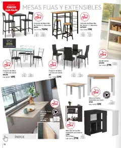 Vista previa Conforama folleto válido desde el 16.04.2026 | Página: 78 | Productos: Cocina, Mesa, Mesa alta