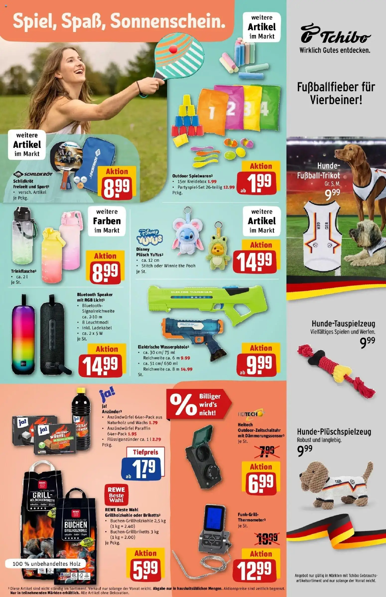 Rewe Prospekt Leegebruch – gültig ab 17.05.2026 | Seite: 31 | Produkte: Grill, Thermometer, Ladekabel