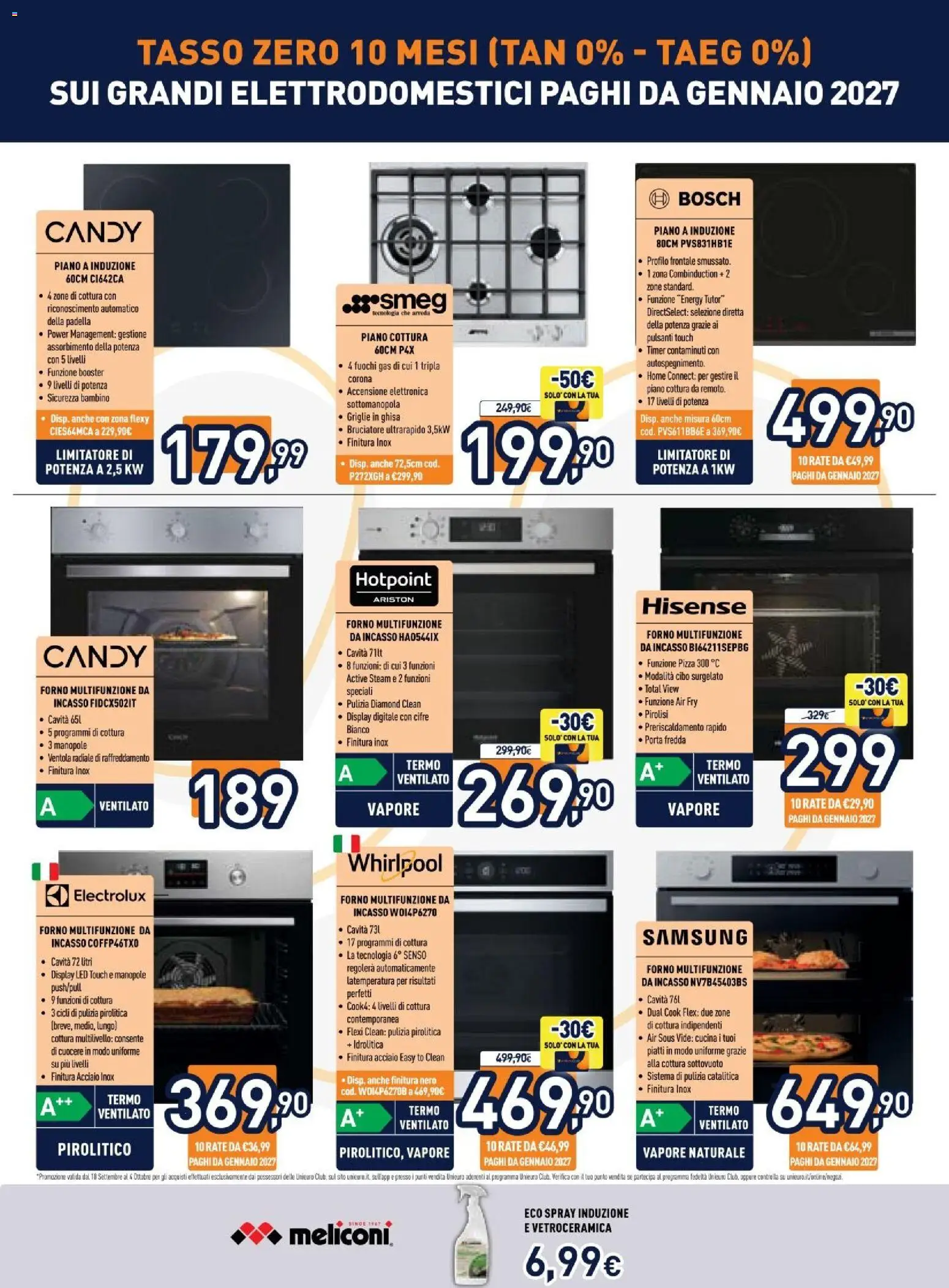 Volantino Unieuro del 18/09/2026 | Pagina: 9