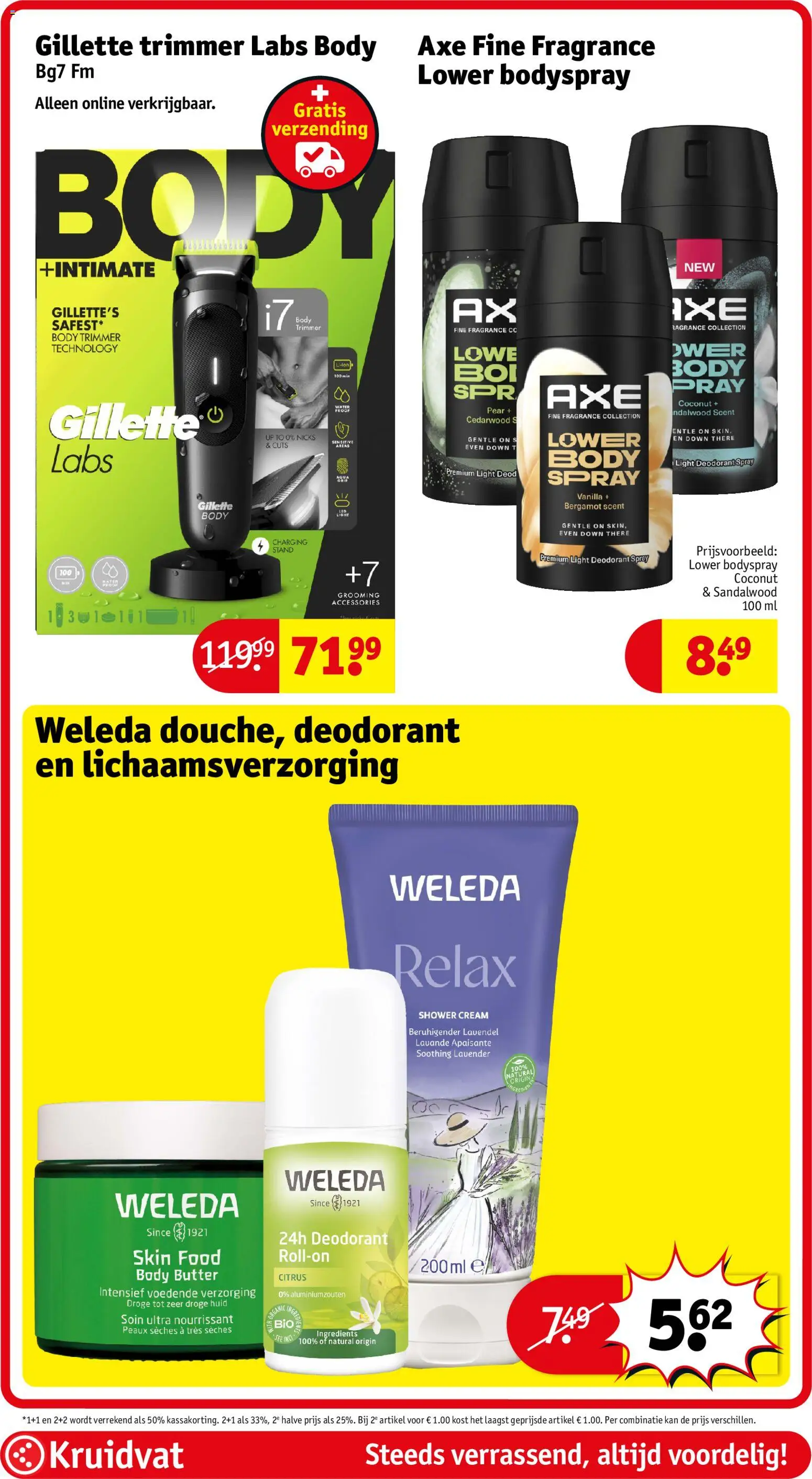 {H1} | Pagina: 32 | Producten: Deodorant, Trimmer, Kan
