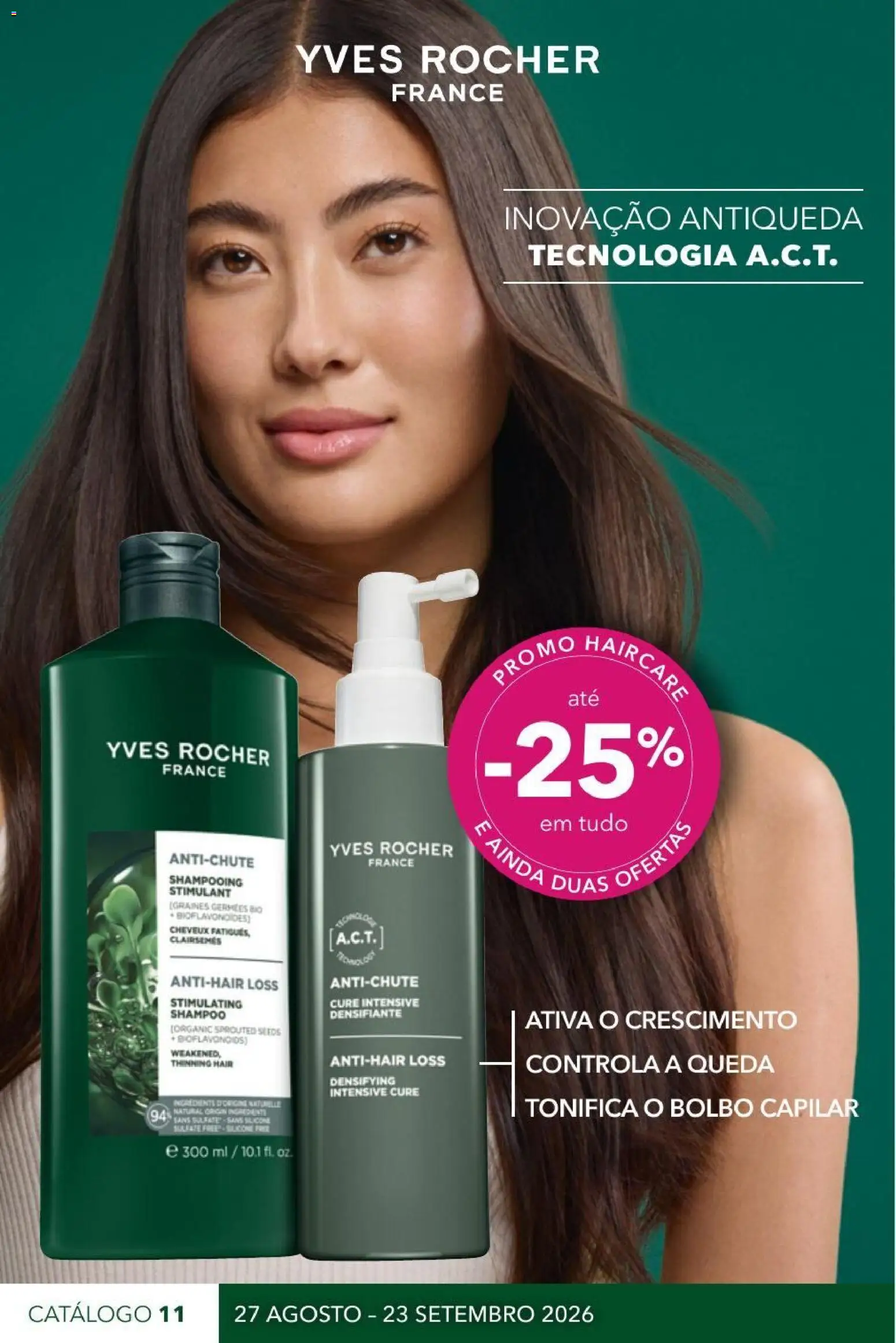 Yves Rocher catálogo 11 │ válido de 27/08/2026 | Página: 1 | Produtos: Shampoo