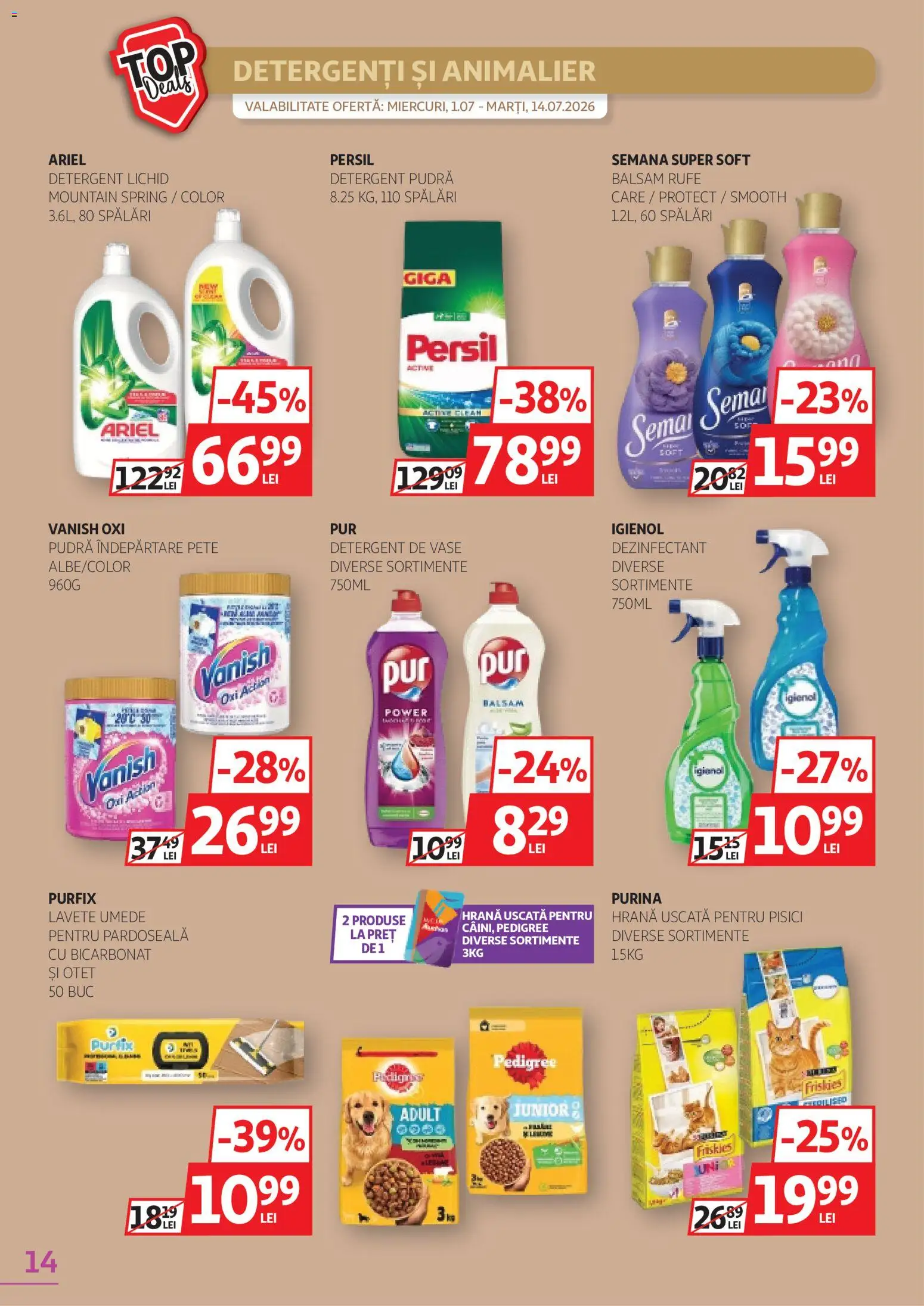 Noul catalog Auchan – valabil de la 01.07.2026 | Pagină: 14