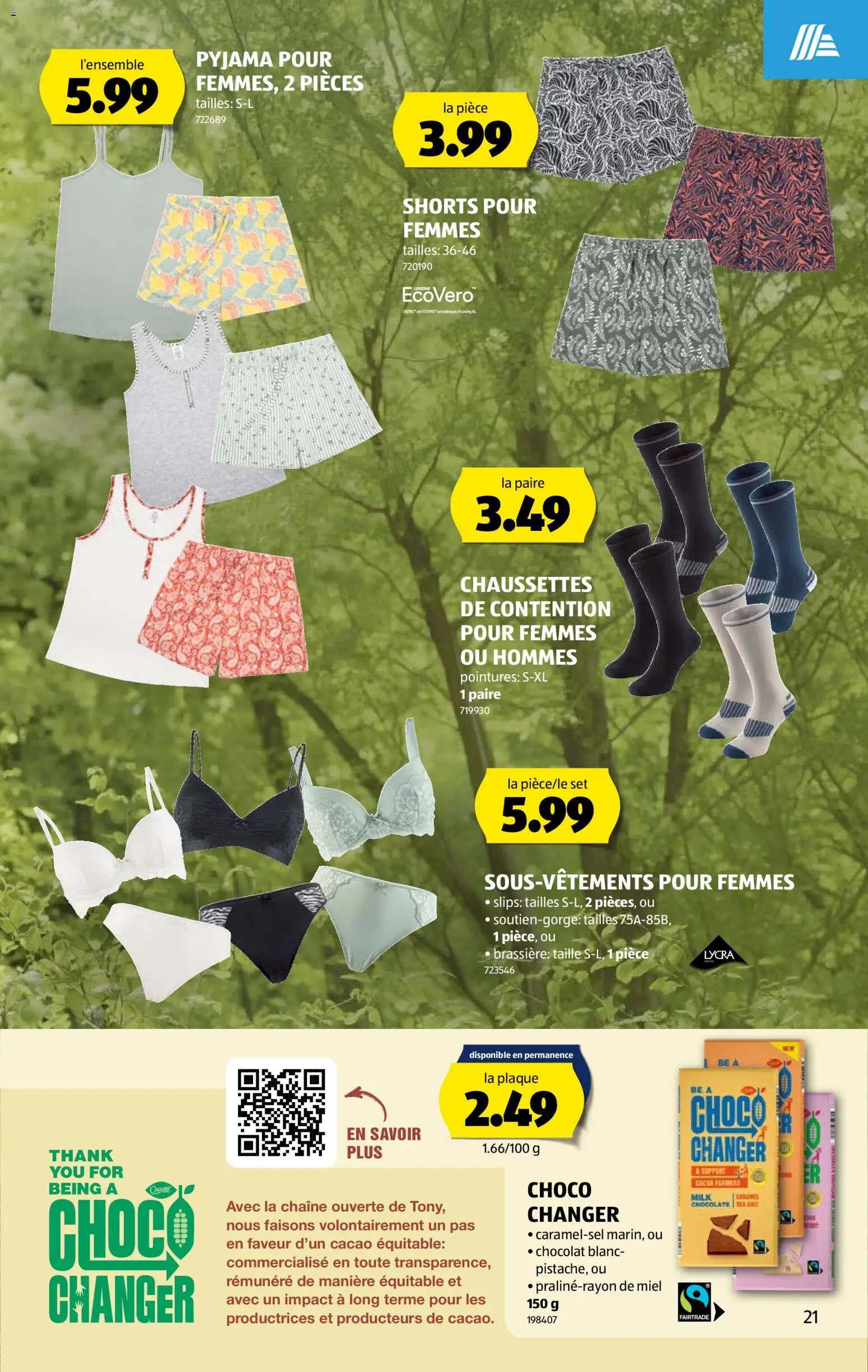 Aldi aktionen FR – gültig ab 23.07.2026 | Seite: 21 | Produkte: Pyjama