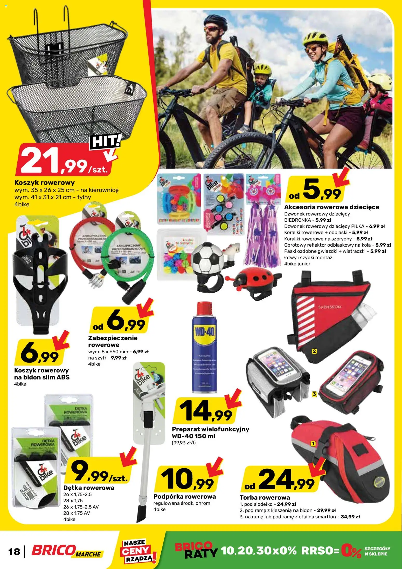 Brico Marché gazetka od 08.04.2026 | Strona: 18 | Produkty: Smartfon, Torba