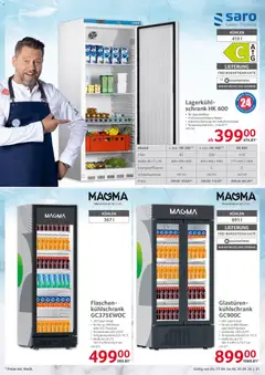 Selgros Gastronomie ab 17.09.2026 gültig | Seite: 21 | Produkte: Cola, Schrank, Tür, Kühlschrank