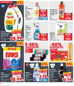 ORNEL Omekšivač rublja, Omekšivač rublja, razne vrste, 2,4 L - Pregled kataloga iz trgovine Kaufland, vrijedi od 06.05.2026 | Stranica: 22
