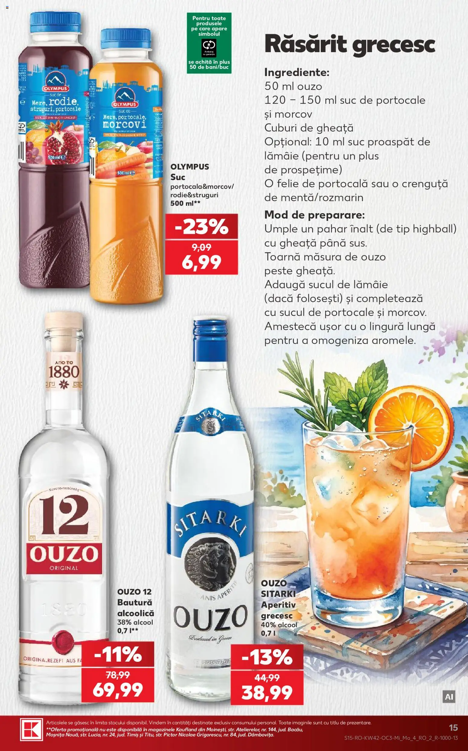 Noul catalog Kaufland – valabil de la 14.10.2026 | Pagină: 15