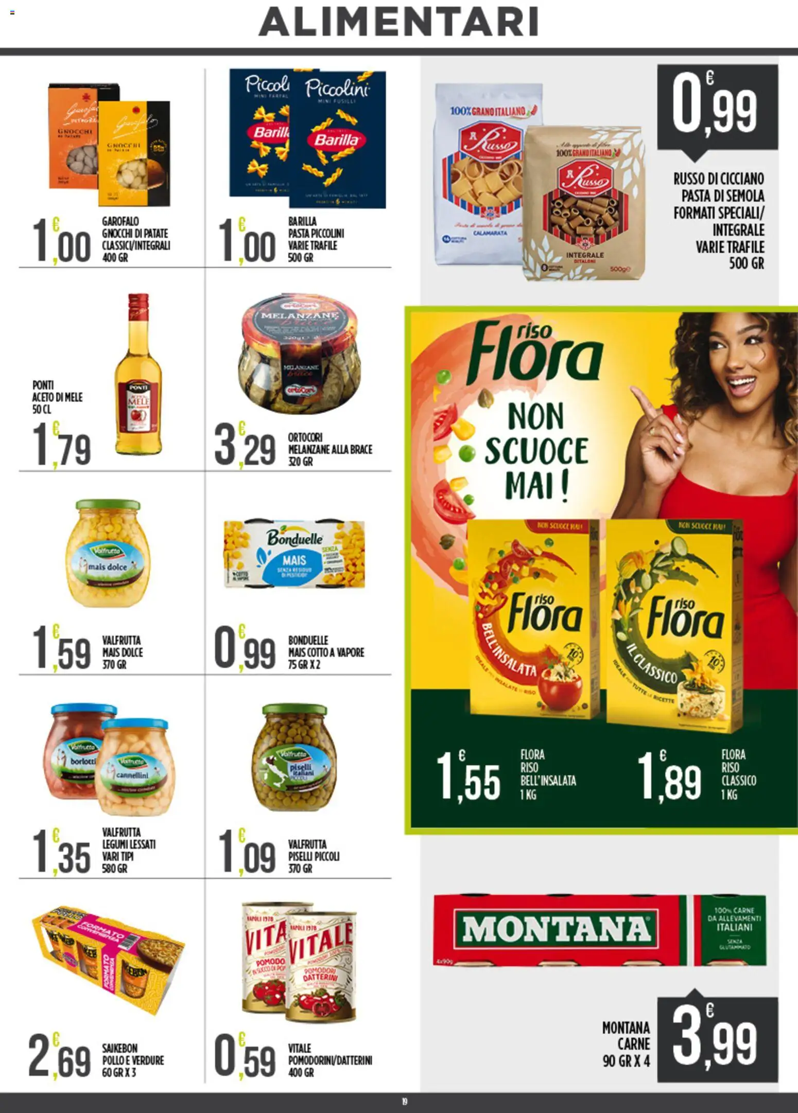 Volantino Euroesse del 18.05.2026 | Pagina: 19 | Prodotti: Pollo, Mele, Mais, Gnocchi