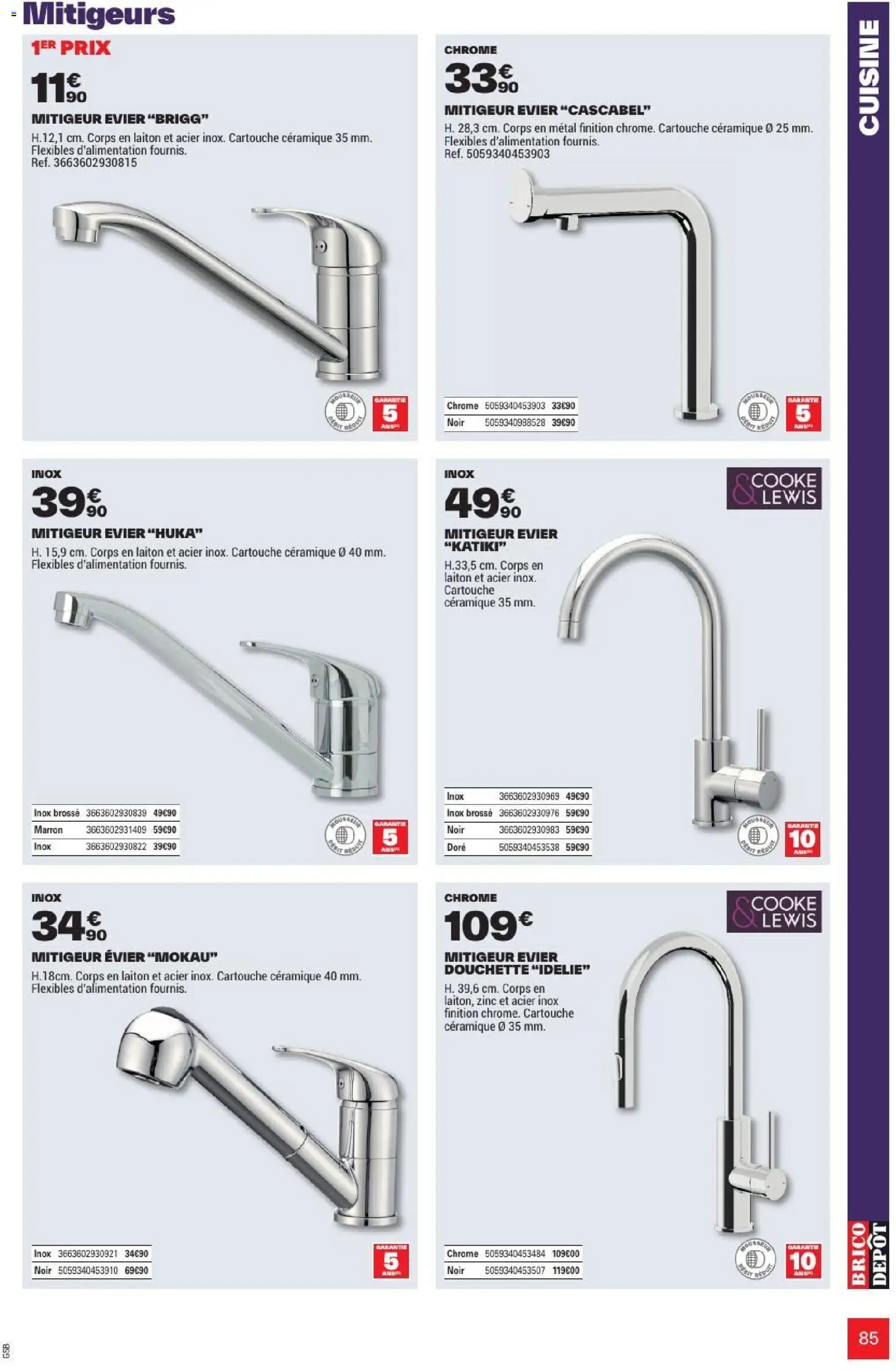 {H1} | Page: 85 | Produits: Brosse, Cartouche