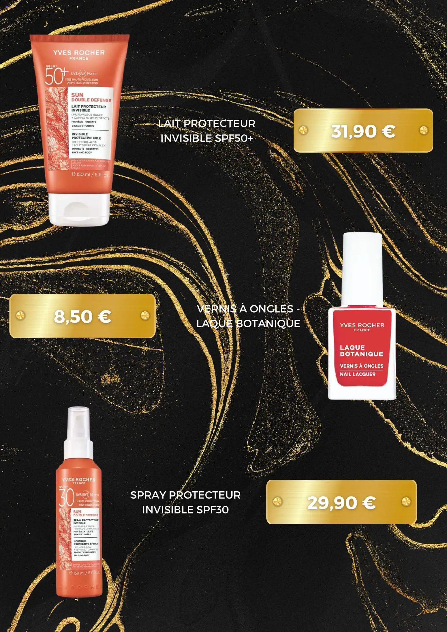 {H1} | Page: 3 | Produits: Body, Laque, Vernis a ongles, Lait