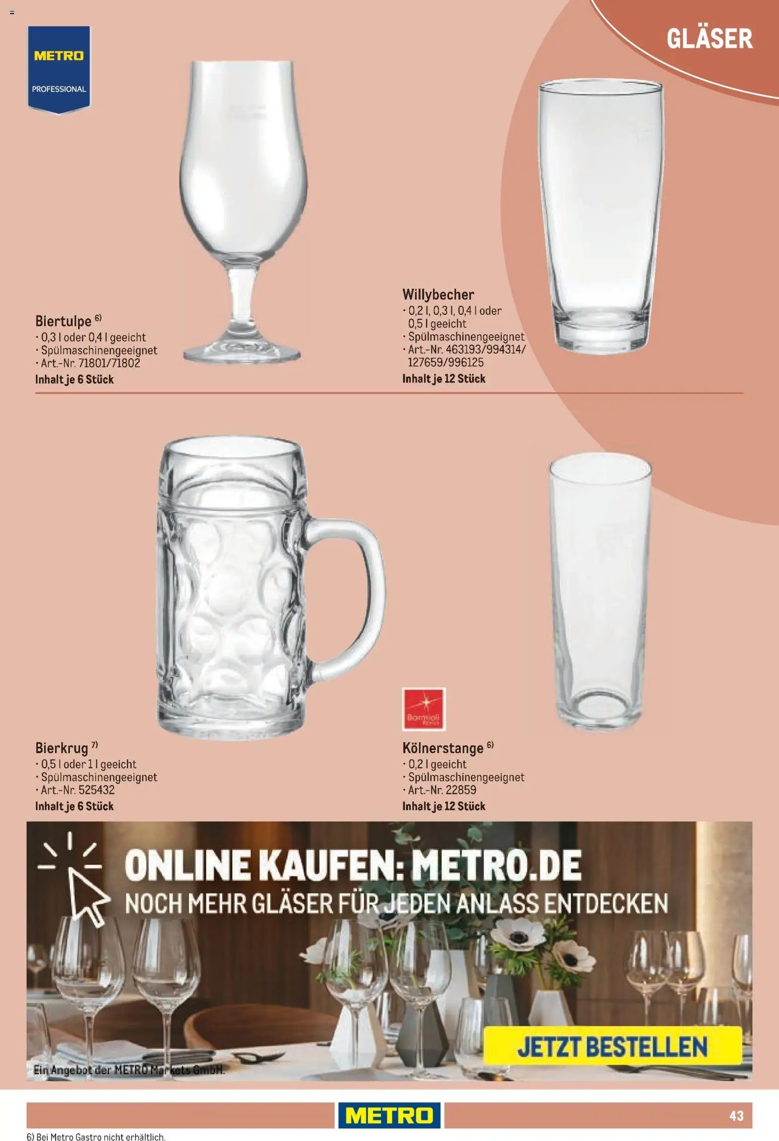 Metro Non Food Sortiment – gültig ab 15.06.2026 | Seite: 43