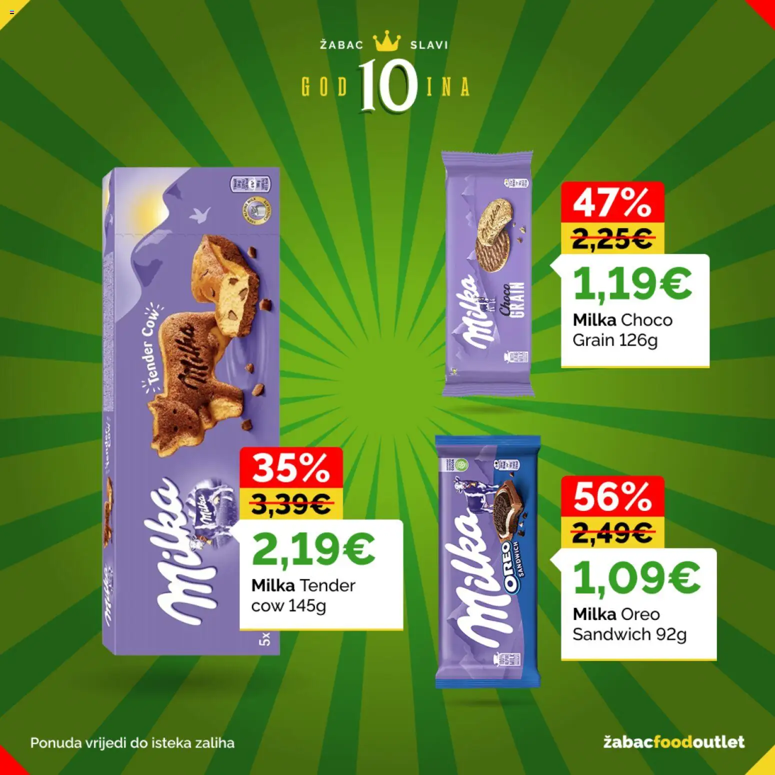 Žabac katalog | vrijedi od 26.06.2026 | Stranica: 10 | Proizvodi: Milka