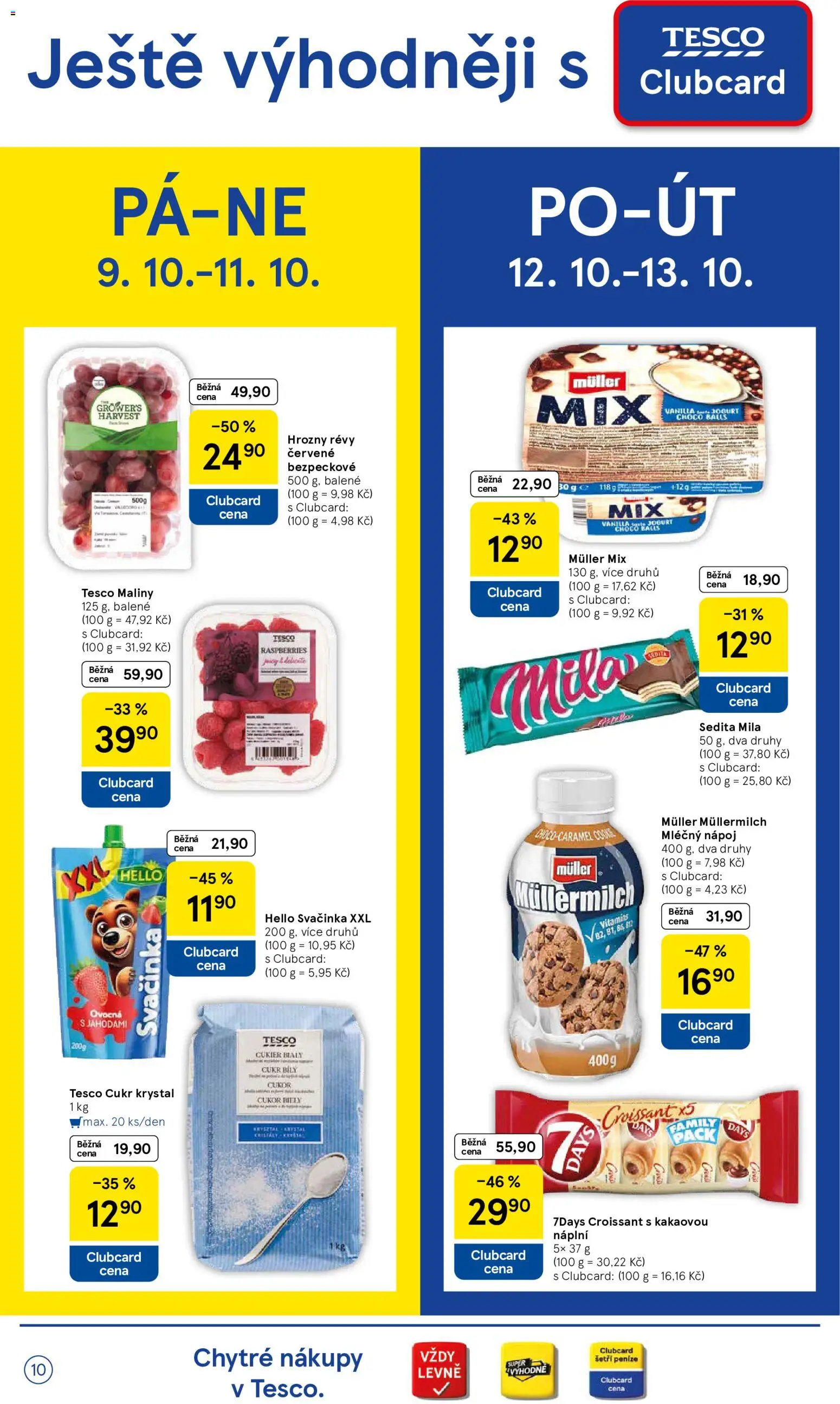 Tesco leták - Supermarket Nabídka ve značkové kvalitě od 07.10.2026 | Strana: 10