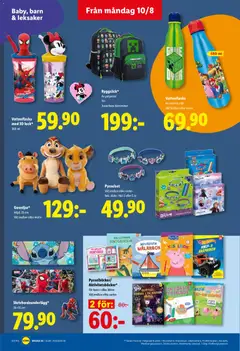 Lidl erbjudanden - Förhandsvisning av reklamblad från butik Lidl aktuell från 10/08/2026 | Sida: 18