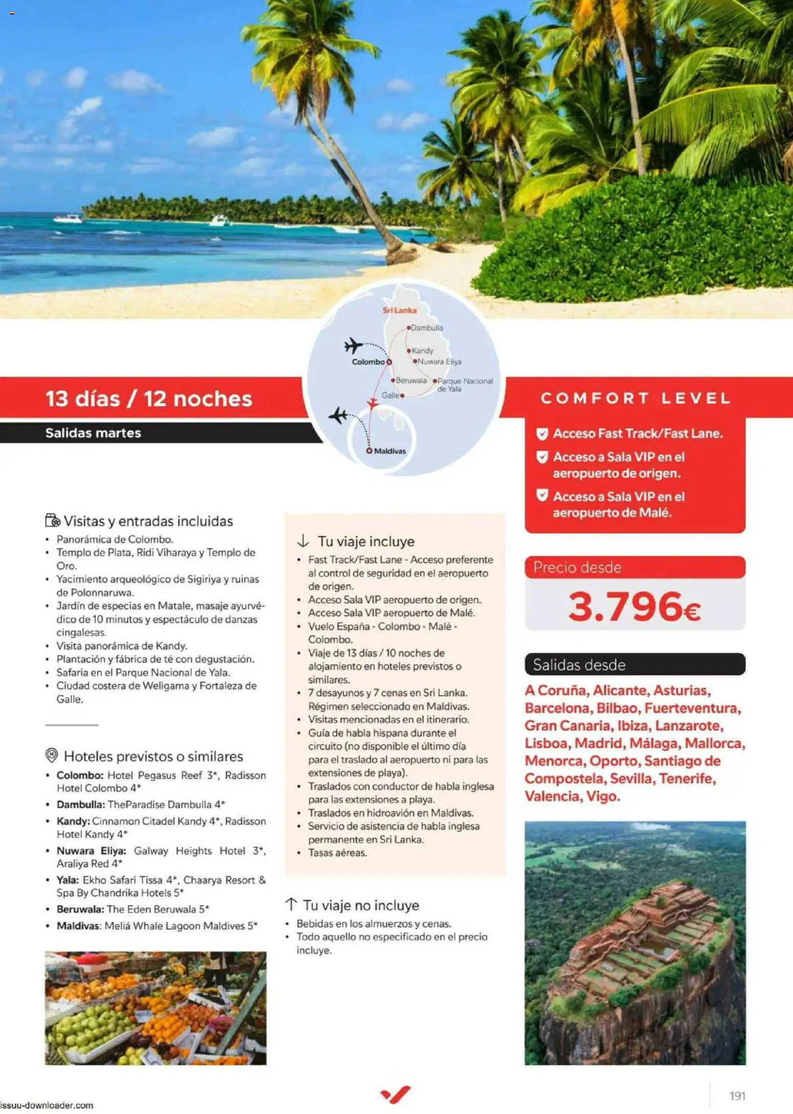 Halcón Viajes Comfort level 2026 │ válido desde el 04.06.2026 | Página: 191 | Productos: Té