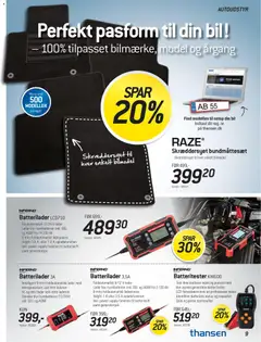 Thansen - Tilbudsavis gyldig fra 27.05.2026 | Side: 9 | Produkter: Batterier, Søm