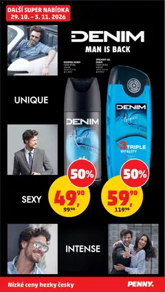 Náhled letáku SPRCHOVÝ GEL DENIM různé druhy 400 ml, SPRCHOVÝ GEL DENIM různé druhy 400 ml od 29.10.2026 | Strana: 37