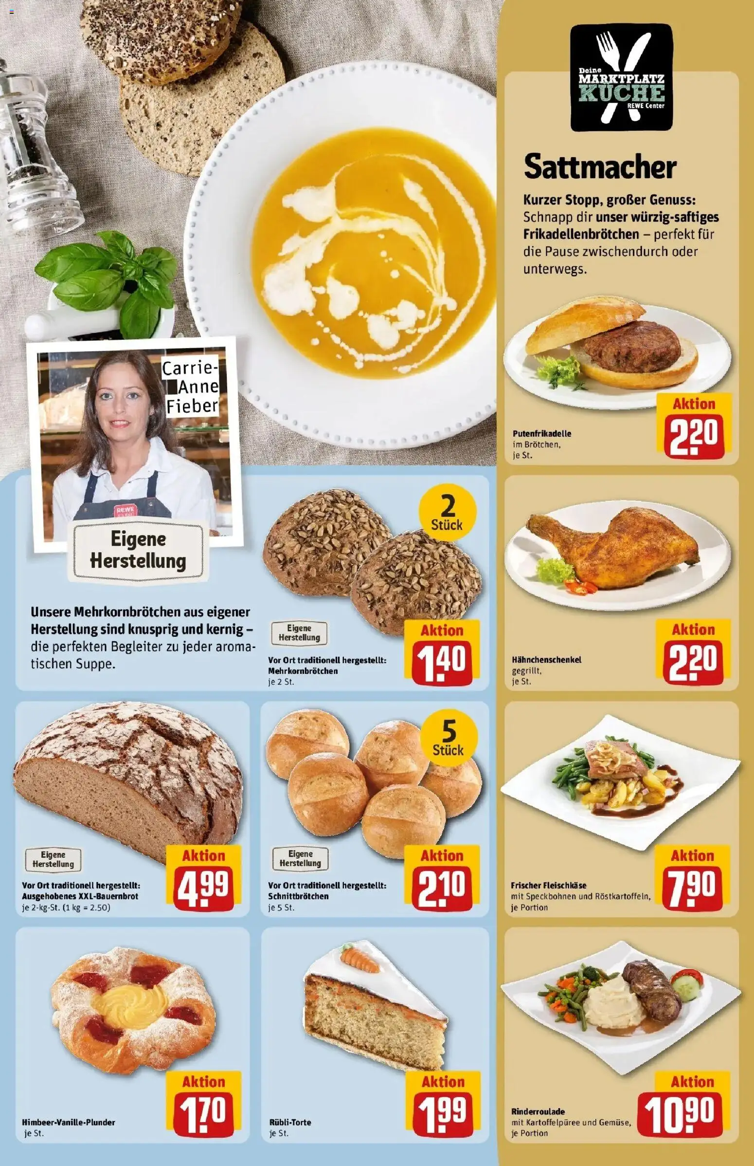 REWE Prospekt ab 05.10.2026 zum Blättern » Angebote | Seite: 15 | Produkte: Hahnchenschenkel, Küche