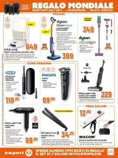Anteprima del volantino Expert volantino valido a partire dal 04.06.2026 | Pagina: 27 | Prodotti: Spazzola, Mocio, Scopa, Dyson