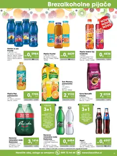 Tuš katalog akcije – veljaven od 15.05.2026 | Stran: 11 | Izdelki: Ledeni čaj, Mineralna voda, Sok, Voda
