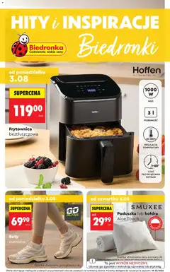 Pogląd oferty "Biedronka gazetka - Hity i inspiracje" - ważna od 03.08.2026