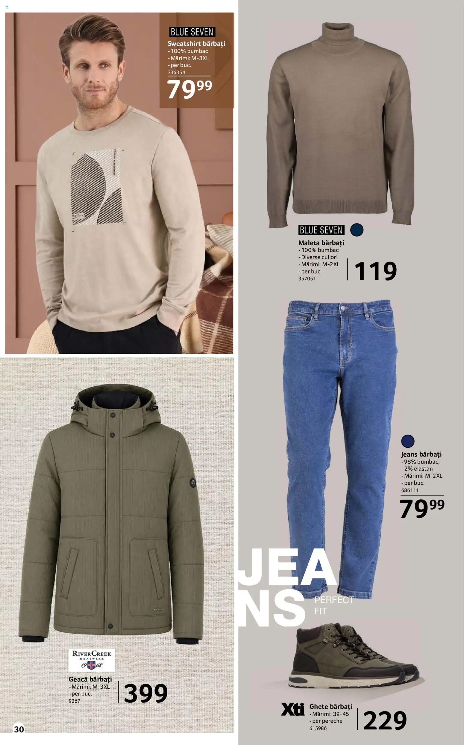 Noul catalog Selgros – valabil de la 18.09.2026 | Pagină: 30 | Produse: Geacă, Ghete