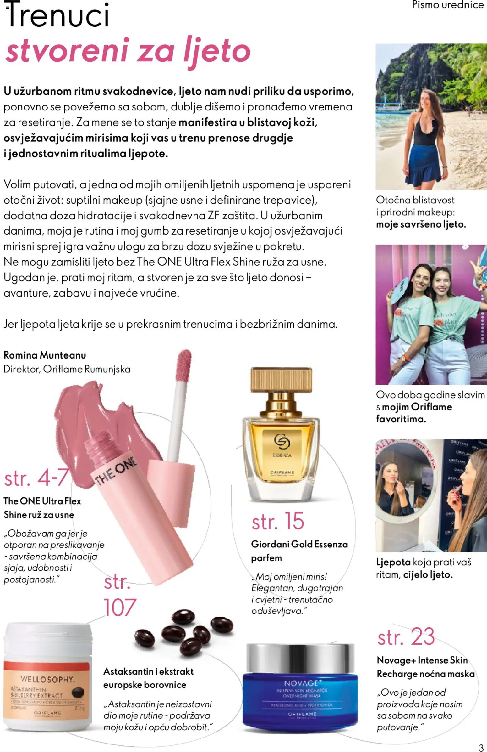 Oriflame katalog | vrijedi od 15.07.2026 | Stranica: 3 | Proizvodi: Parfem, Miris, Borovnice, Igra