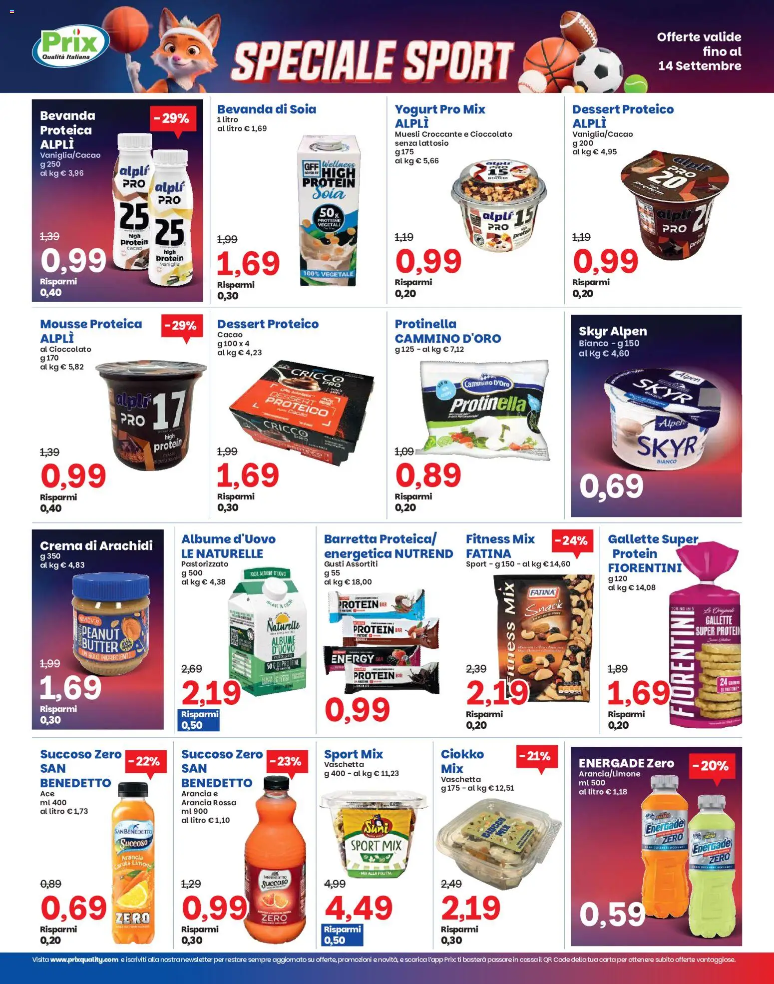 Volantino Prix del 08/09/2026 | Pagina: 21 | Prodotti: Vaniglia, Yogurt, Frutta, Arachidi