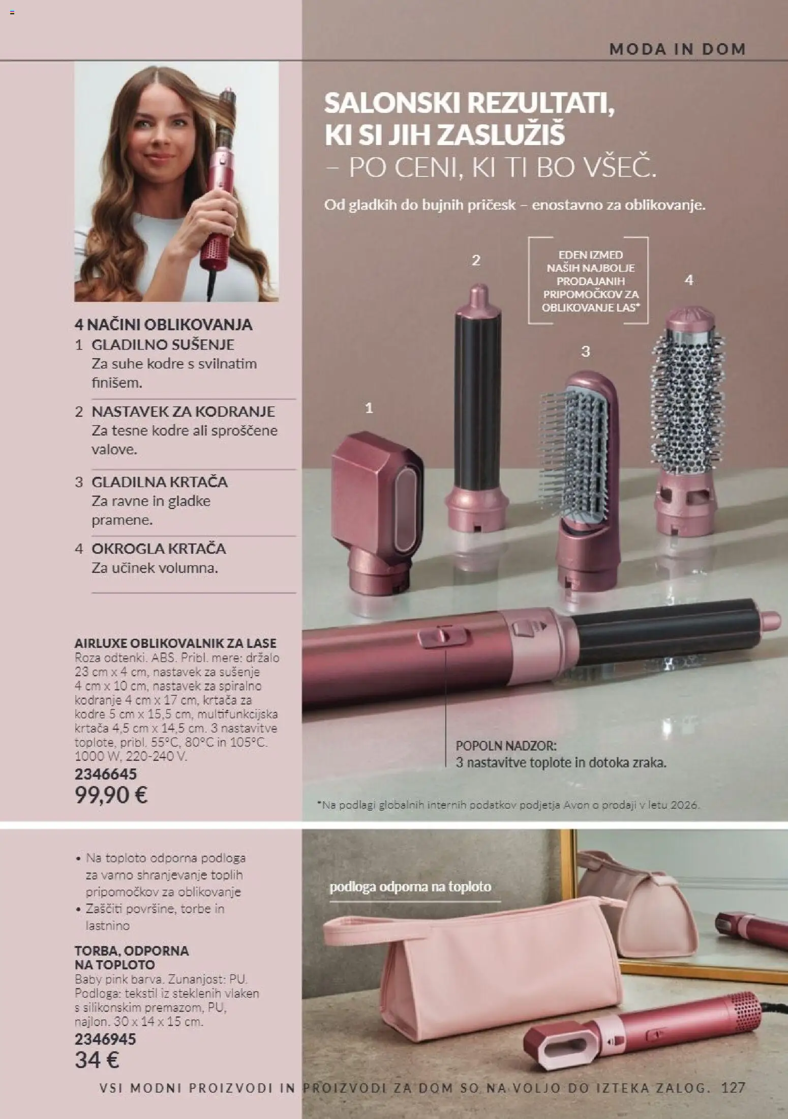 Novi Avon katalog ponudbe – veljaven od 01.11.2026 | Stran: 127 | Izdelki: Krtaca, Podloga