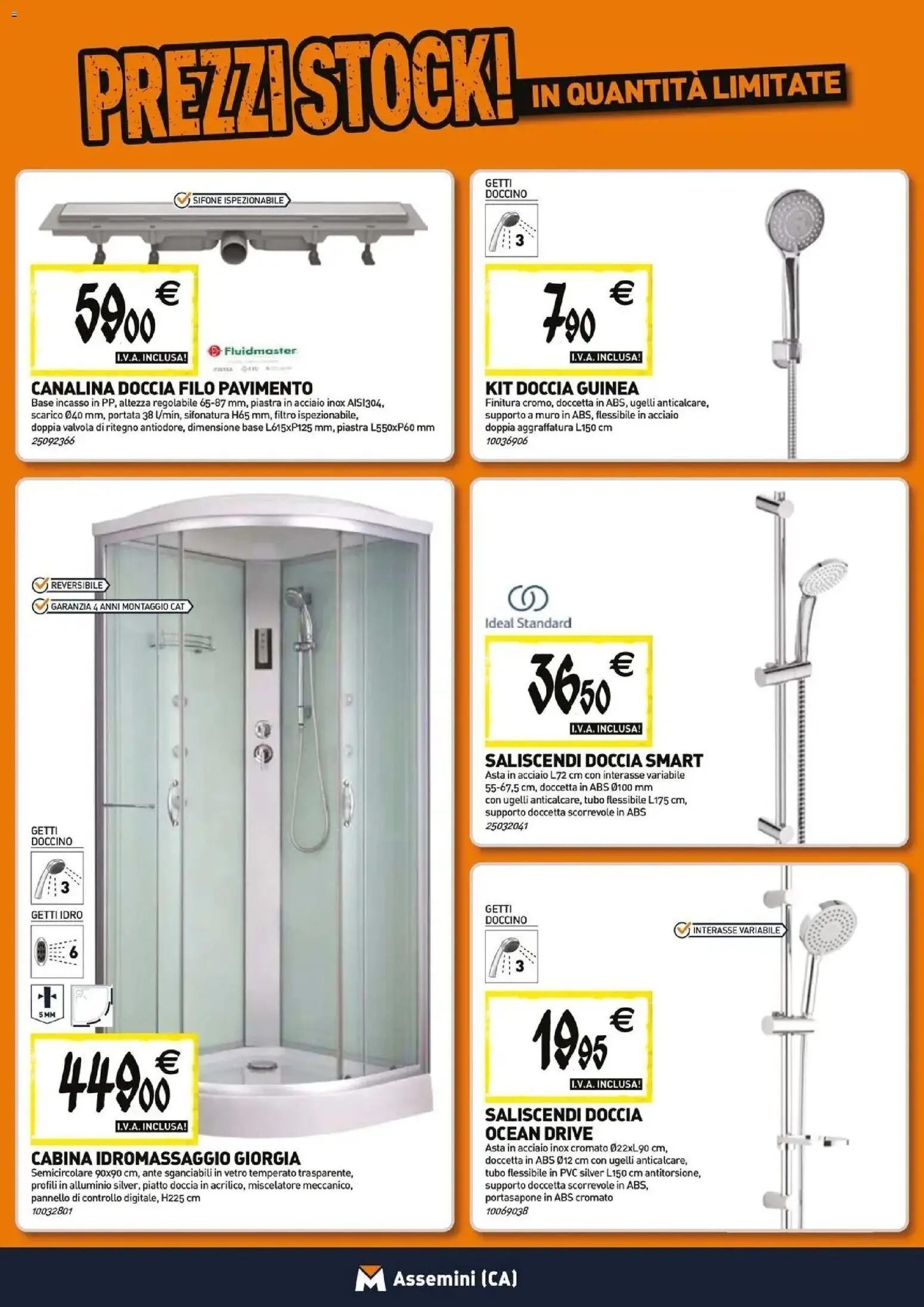 Nuovo TECNOMAT catalogo Assemini dal 27/08/2026 > offerte anteprima 🛍️ | Pagina: 3 | Prodotti: Pavimento, Tubo, Piatto, Doccia