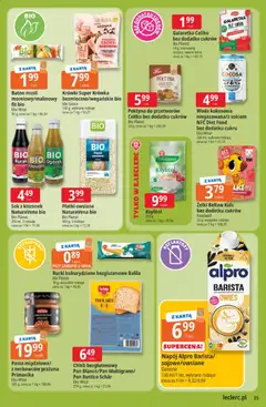 Pogląd oferty "E.Leclerc gazetka" - ważna od 30.06.2026 | Strona: 25 | Produkty: Kapusta, Woda kokosowa, Ksylitol, Woda