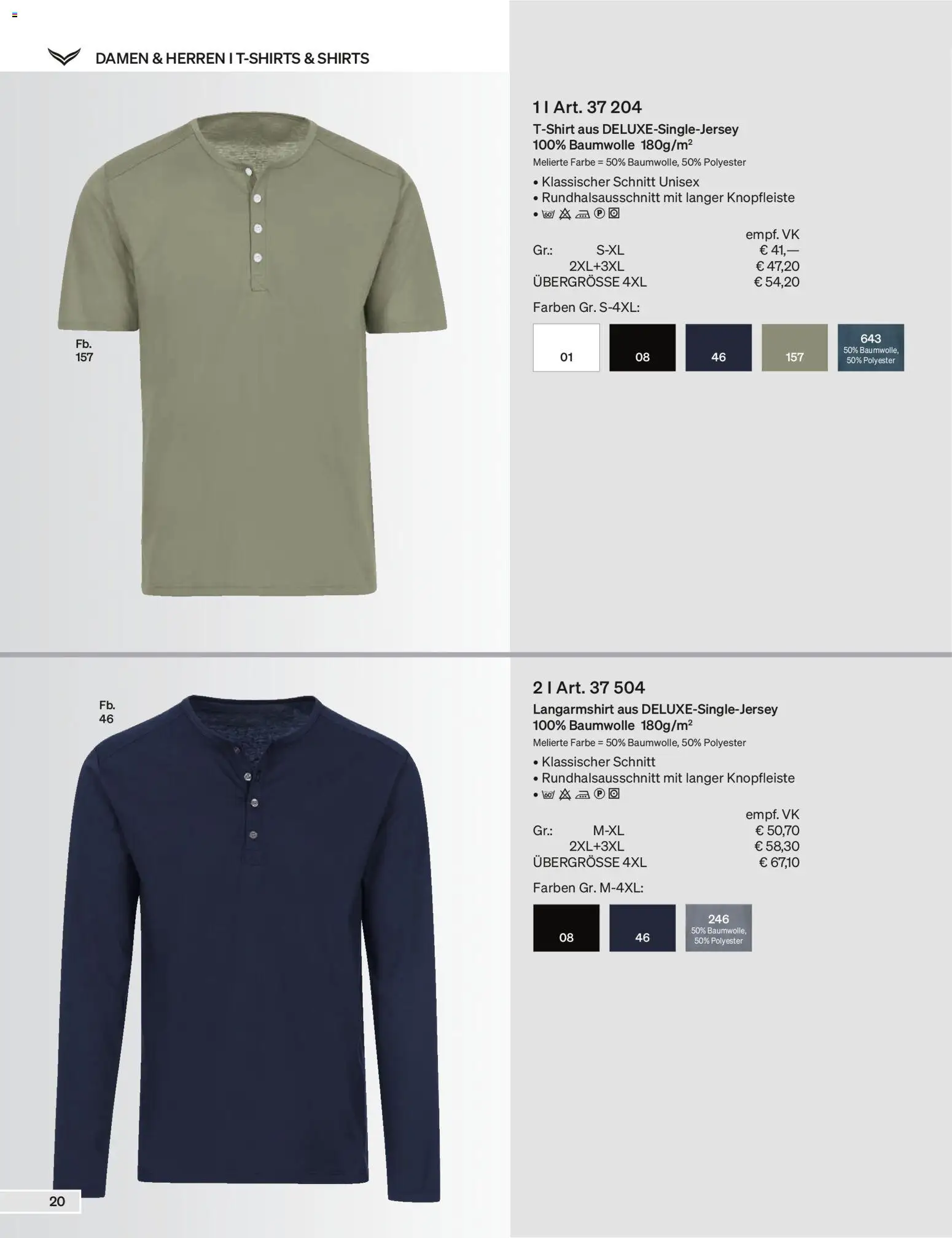 Trigema Prospekt – gültig ab 01.09.2026 | Seite: 21 | Produkte: Langarmshirt