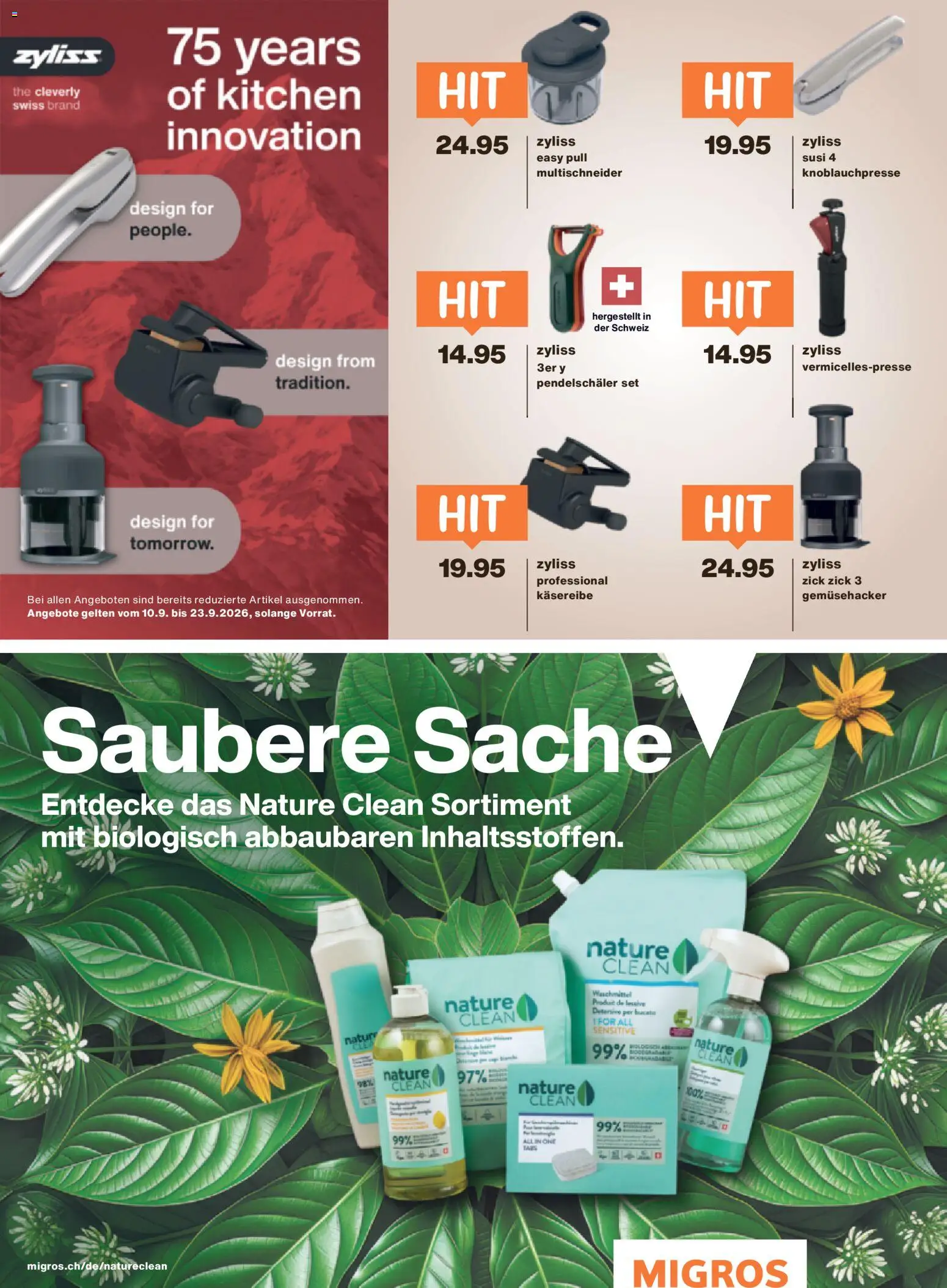 Migros aktionen Magazin – gültig ab 09.09.2026 | Seite: 47