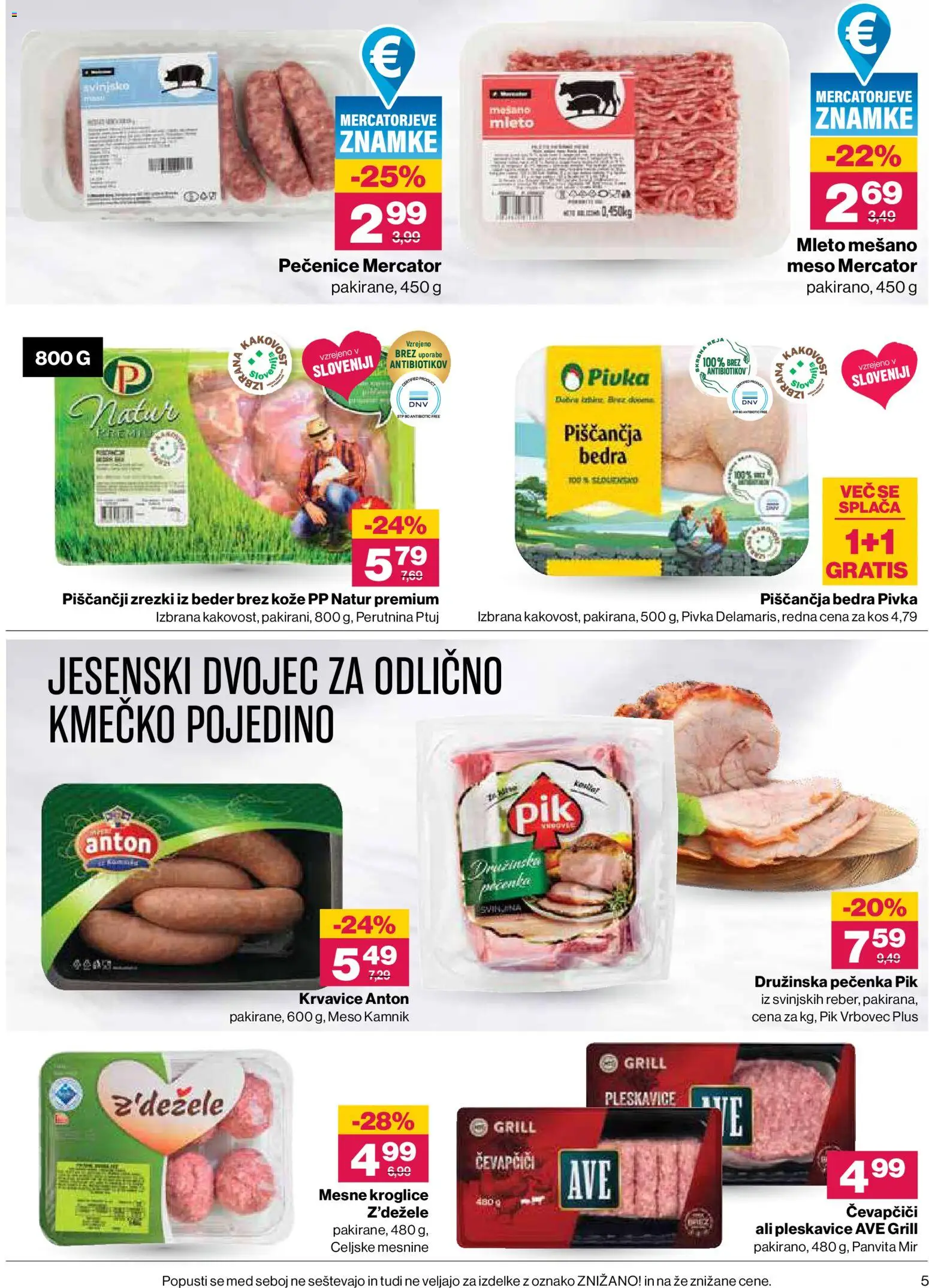 Novi Mercator katalog ponudbe – veljaven od 29.10.2026 | Stran: 5