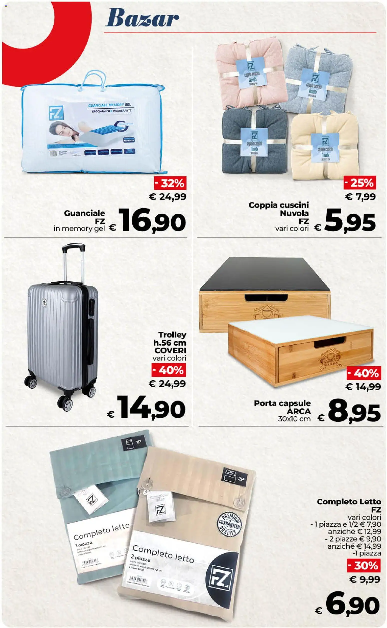 Volantino COOP del 31/07/2026 | Pagina: 47 | Prodotti: Letto, Trolley, Guanciale