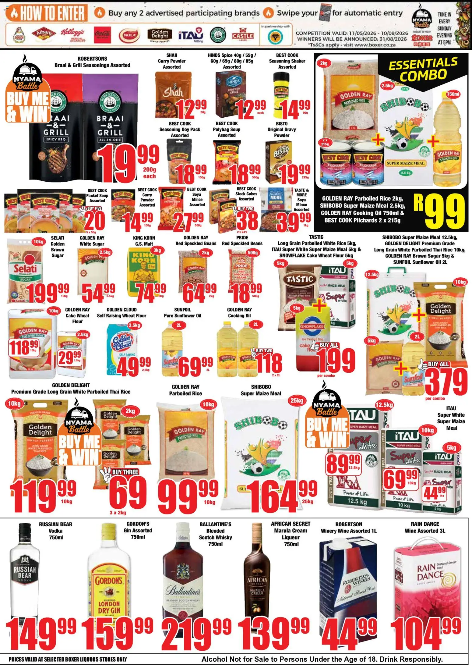 New Boxer catalogue – valid from 11.05.2026 | Page: 7 | Products: Beans, Grill, Oil, Soup