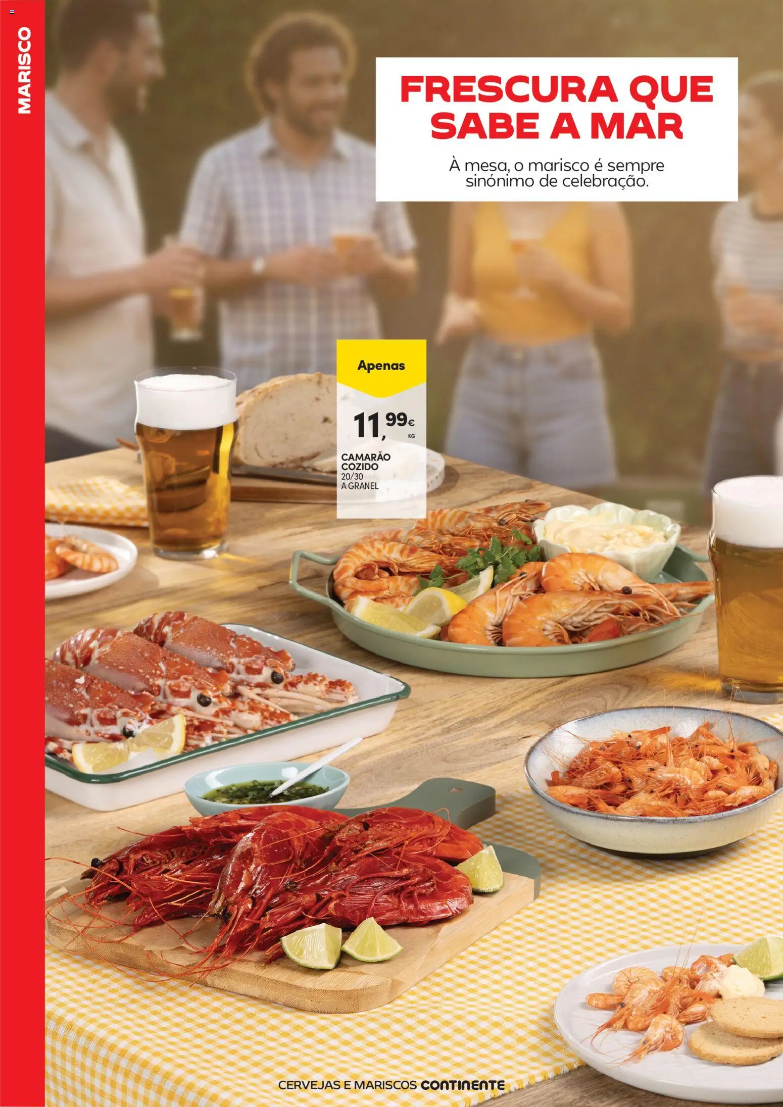 Continente - Açores Cervejas, Vinhos e Mariscos │ válido de 09.06.2026 | Página: 4 | Produtos: Camarão