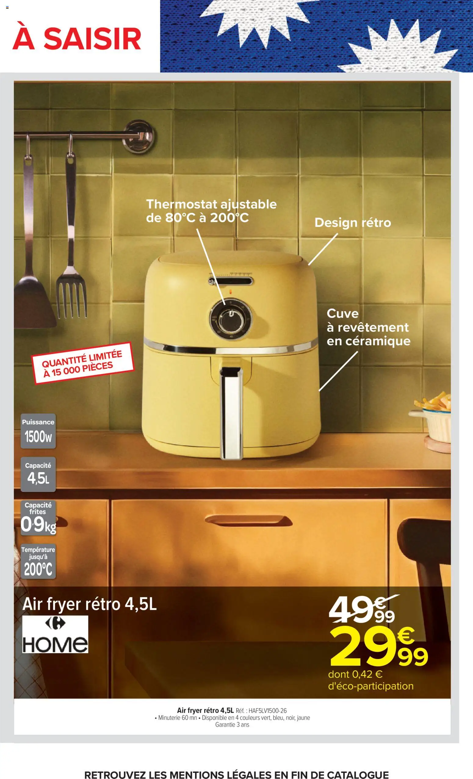 {H1} | Page: 77 | Produits: Frites, Air fryer