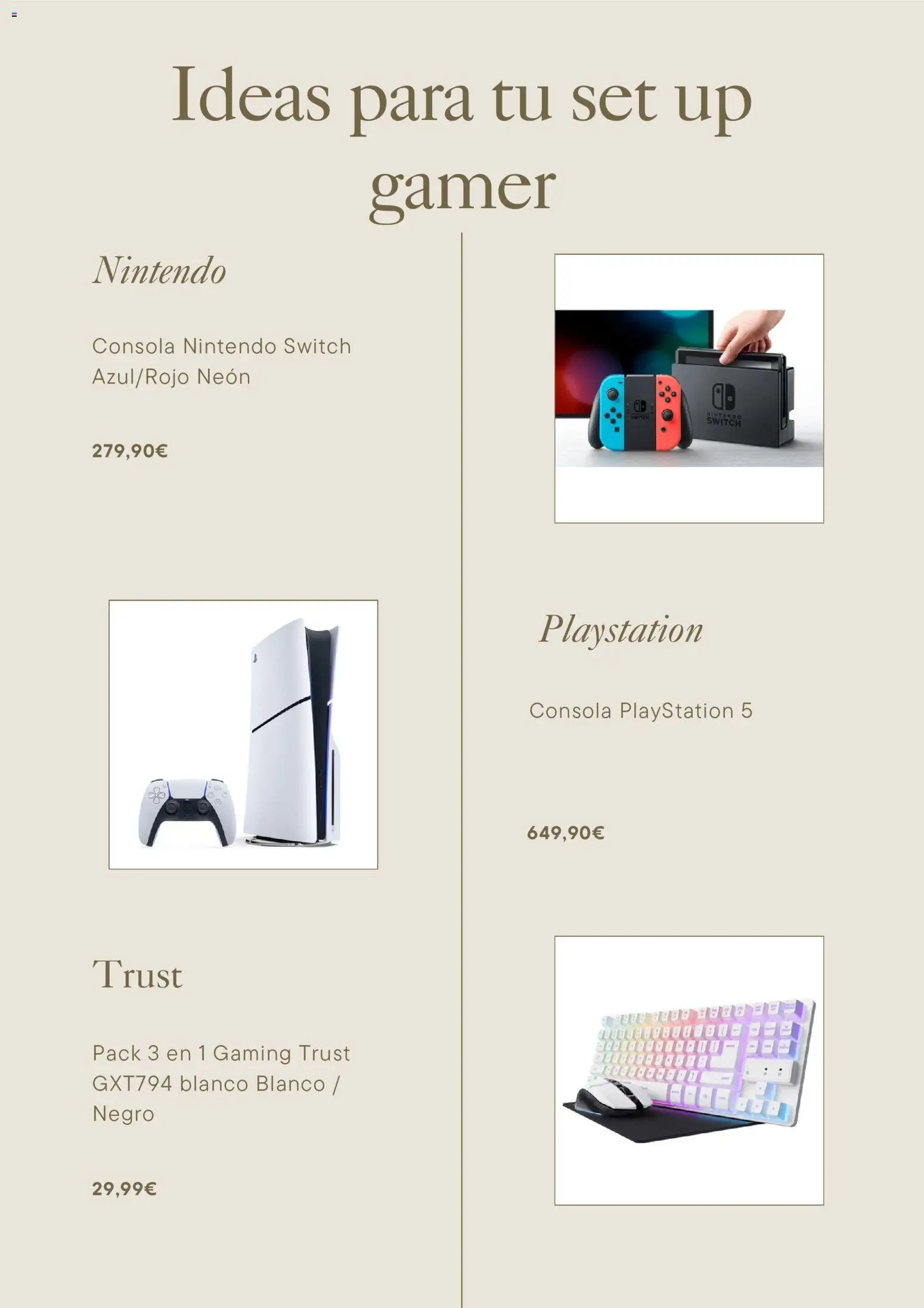 La Tienda en Casa folleto │ válido desde el 25/08/2026 | Página: 4 | Productos: Consola Nintendo, Consola, Playstation, Nintendo Switch