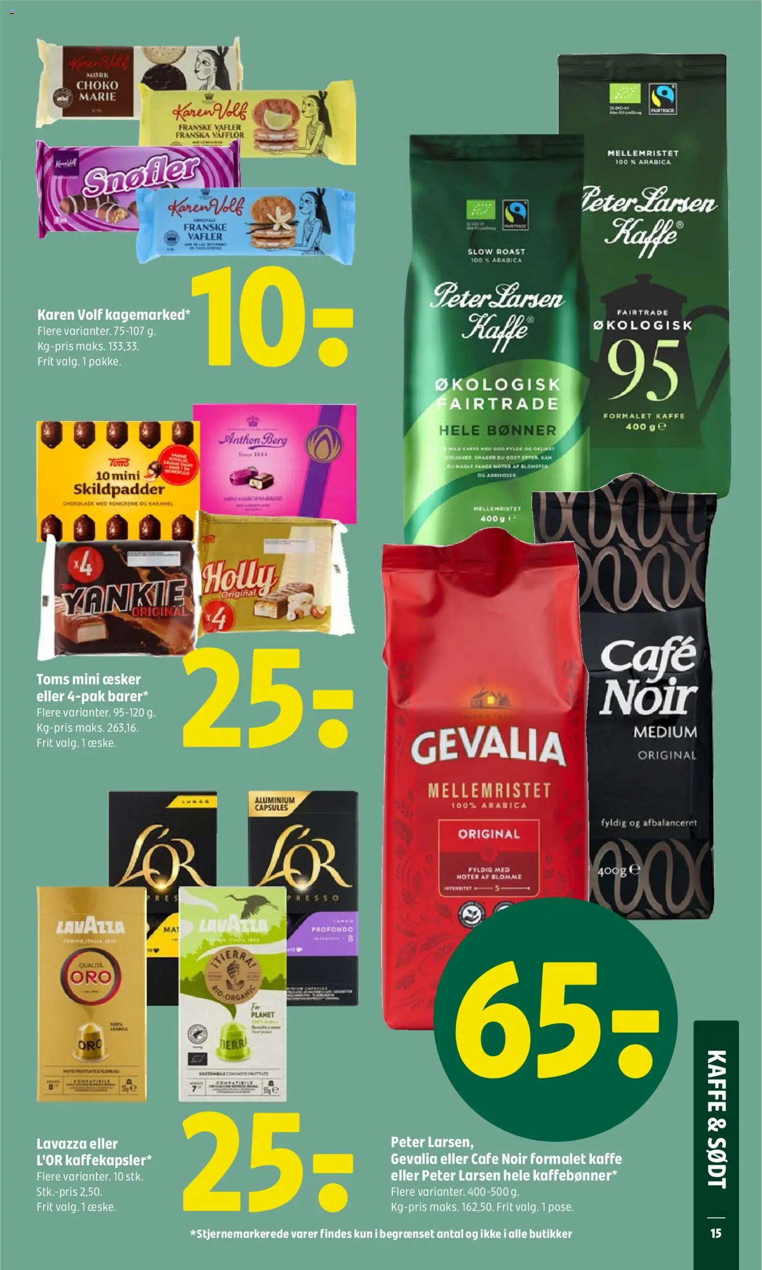 Coop 365 tilbudsavis – gyldig fra 21.05.2026 | Side: 18 | Produkter: Kaffe, Cookies, Bønner, Vafler