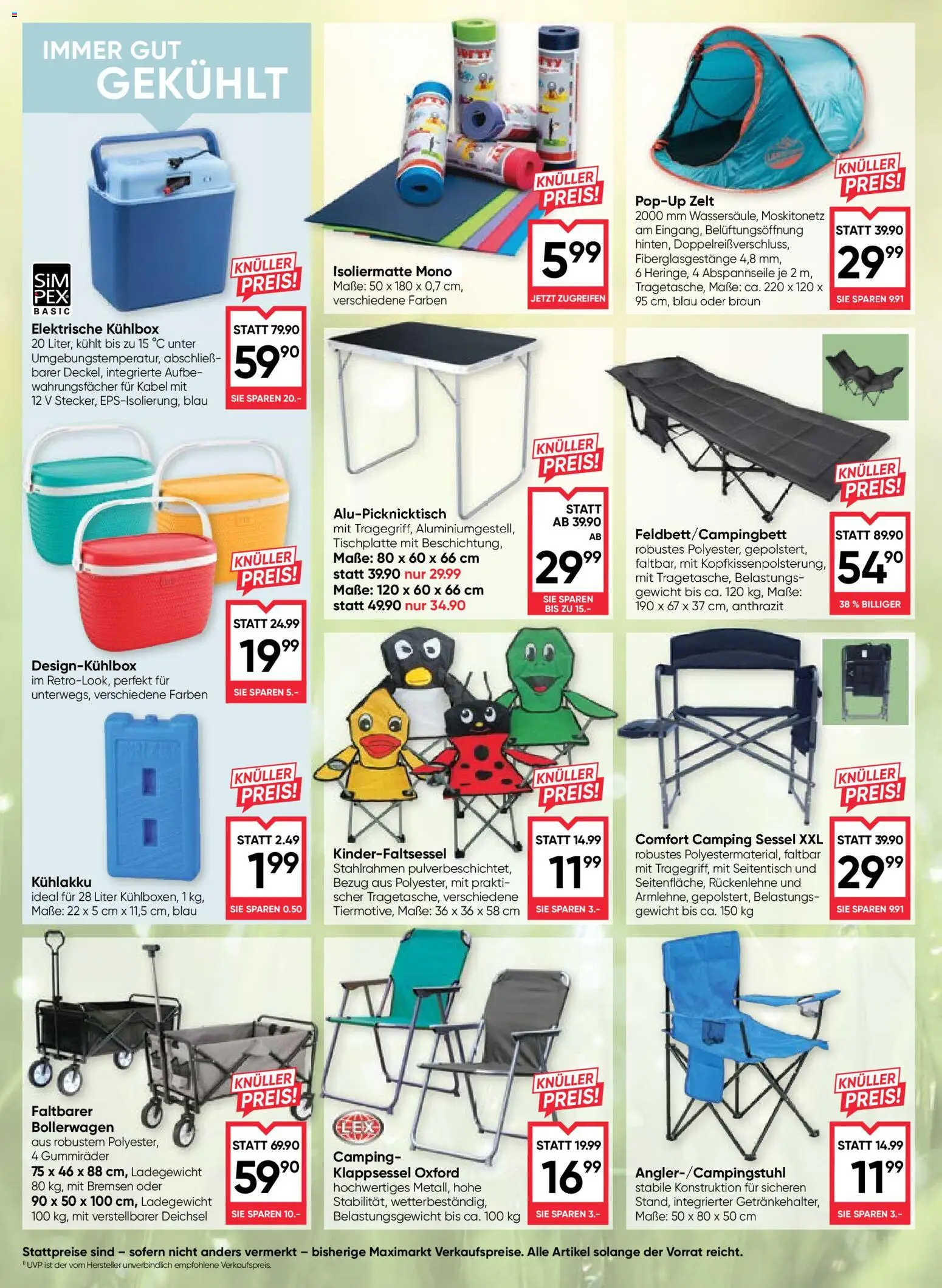 Maximarkt Flugblatt gültig ab 07.05.2026 | Seite: 18 | Produkte: Kabel, Gewicht, Sessel