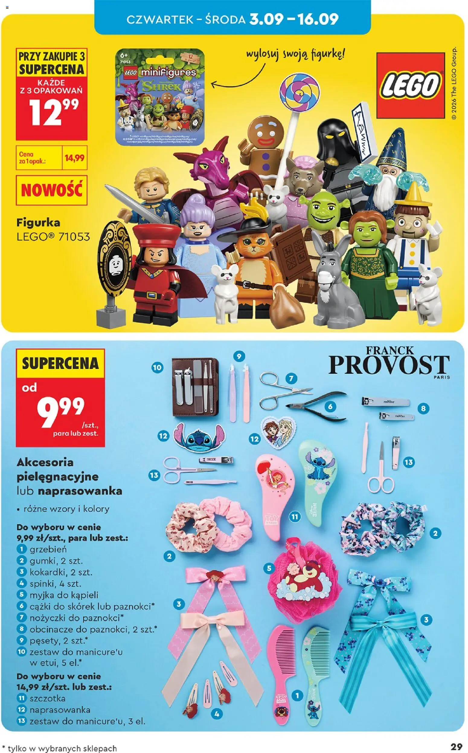 Biedronka Polsko leták - Hity i inspiracje od 31.08.2026 | Strana: 29 | Produkty: LEGO