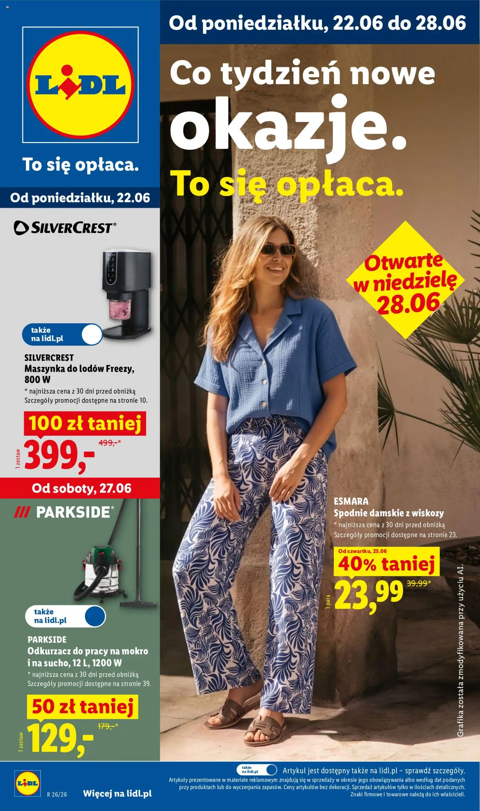 Lidl Polsko katalog od 22.06.2026 | Strana: 1 | Produkty: Parkside