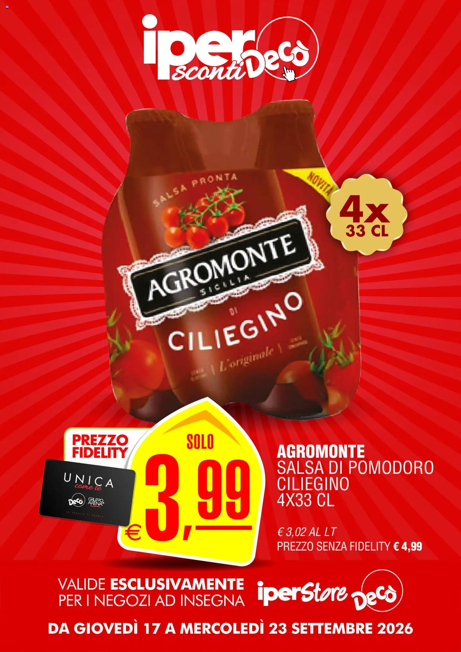 Volantino Decò del 17/09/2026 | Pagina: 4