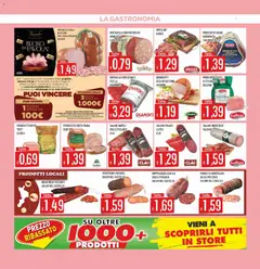 Anteprima del volantino SISA volantino Mercadò valido a partire dal 17/09/2026 | Pagina: 5 | Prodotti: Speck, Pistacchio, Salame, Bilancia