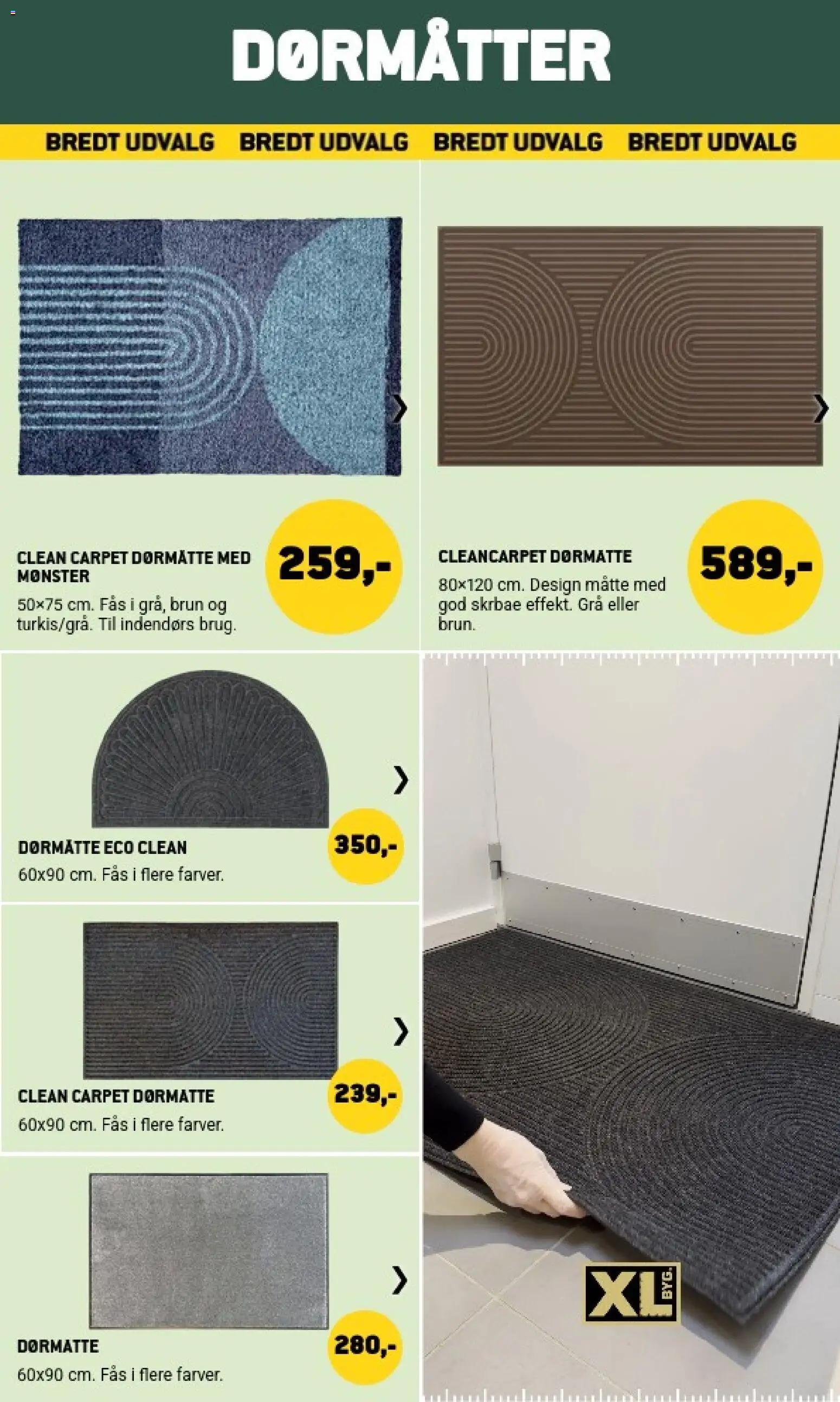 XL-BYG tilbudsavis – gyldig fra 09/10/2026 | Side: 15 | Produkter: Dørmåtte, Måtte
