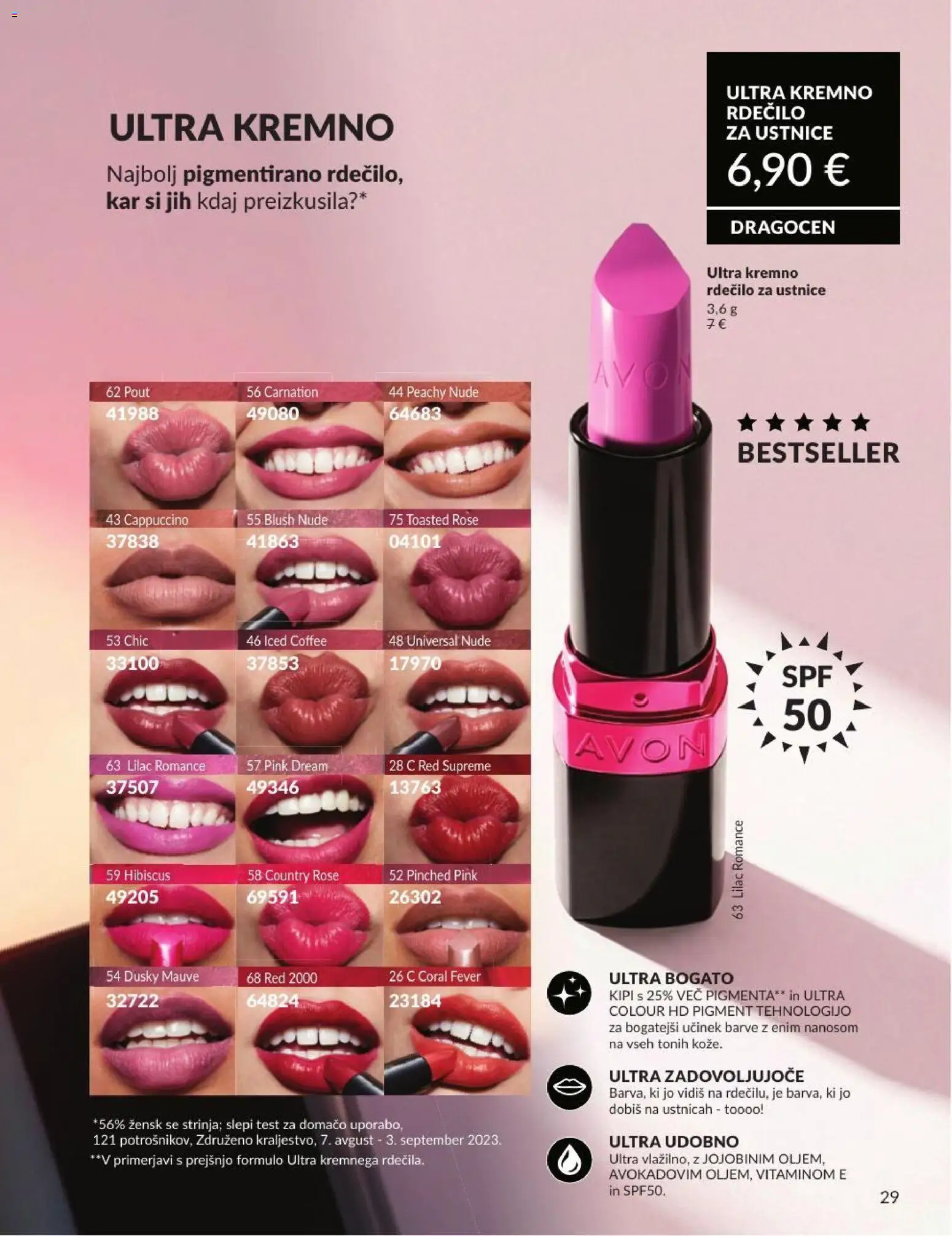 Novi Avon katalog ponudbe – veljaven od 30.06.2026 | Stran: 29 | Izdelki: Rdecilo za ustnice