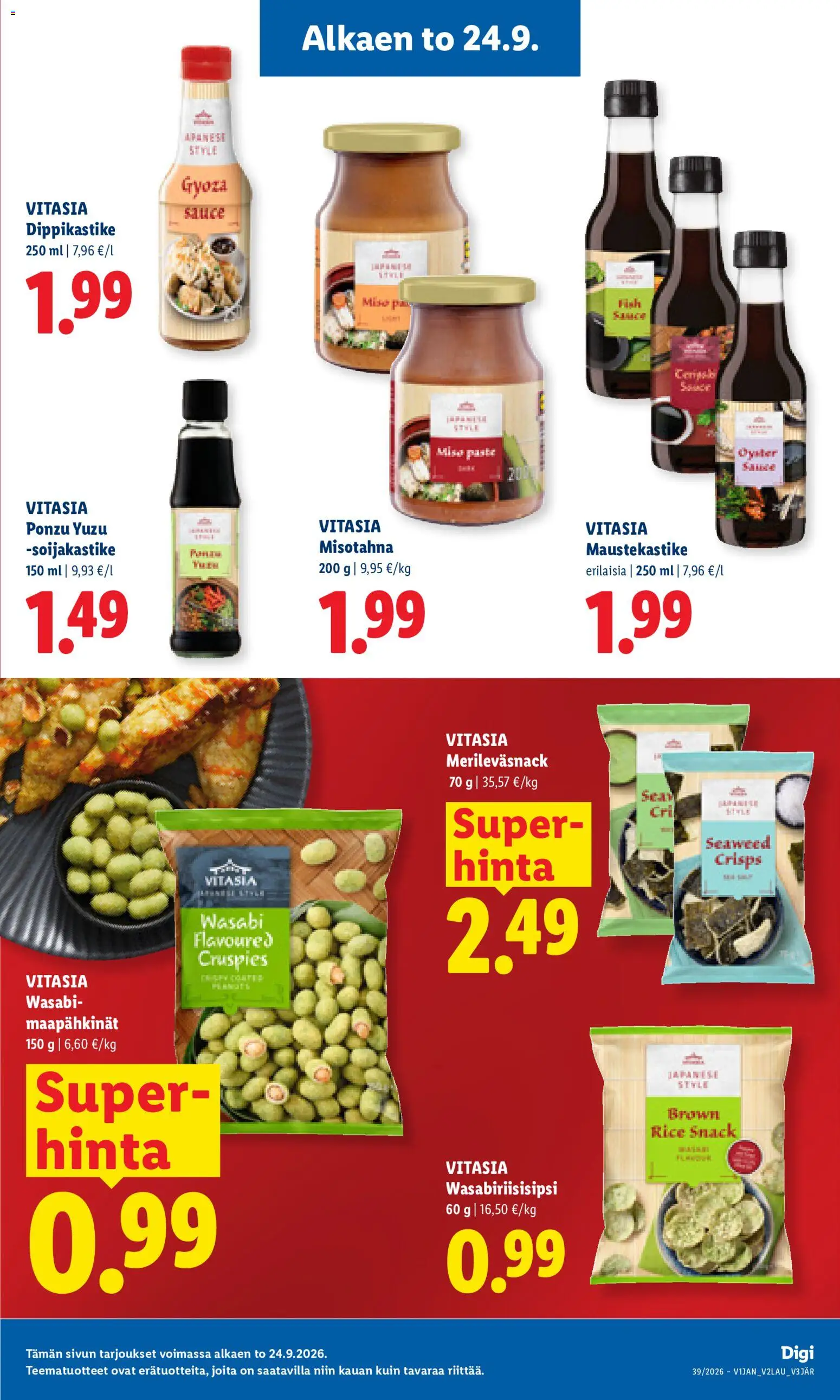 Lidl tarjoukset – voimassa 24/09/2026 alkaen | Sivu: 13